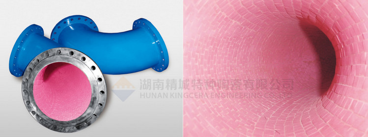 精城特瓷推薦使用的耐磨陶瓷管道洛氏硬度高達87HRA