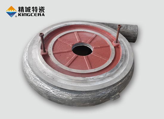 ZTA陶瓷內襯耐磨渣漿泵