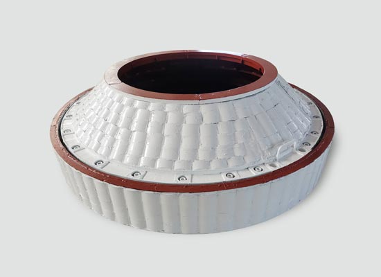 立磨磨輥軸陶瓷保護套