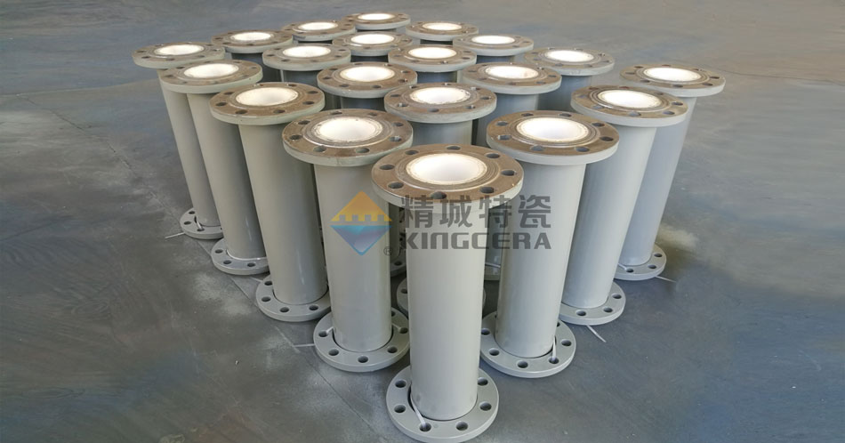 鋰電池行業耐磨陶瓷直管